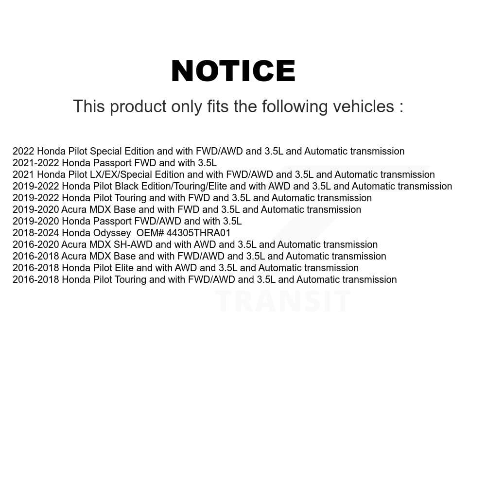 Kugel - KN7-100665 - Front Right CV Axle Shaft Kits image 11