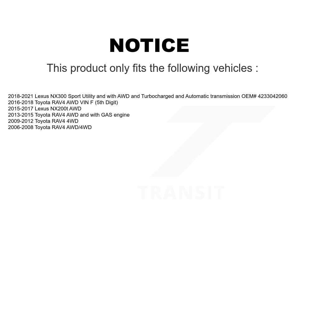 Kugel - KN7-100701 - Rear Left CV Axle Shaft Kits image 11