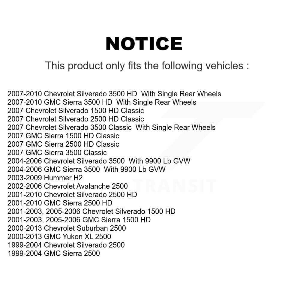 AmeriBRAKES - KNF-100063 - Front and Rear Disc Brake Pad Kits image 14