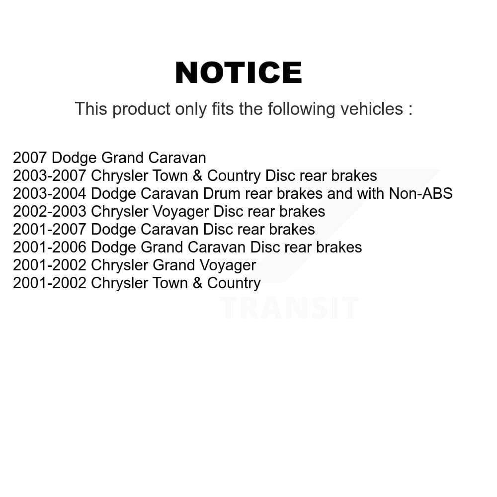 AmeriBRAKES - KNF-100206 - Front and Rear Disc Brake Pad Kits image 8