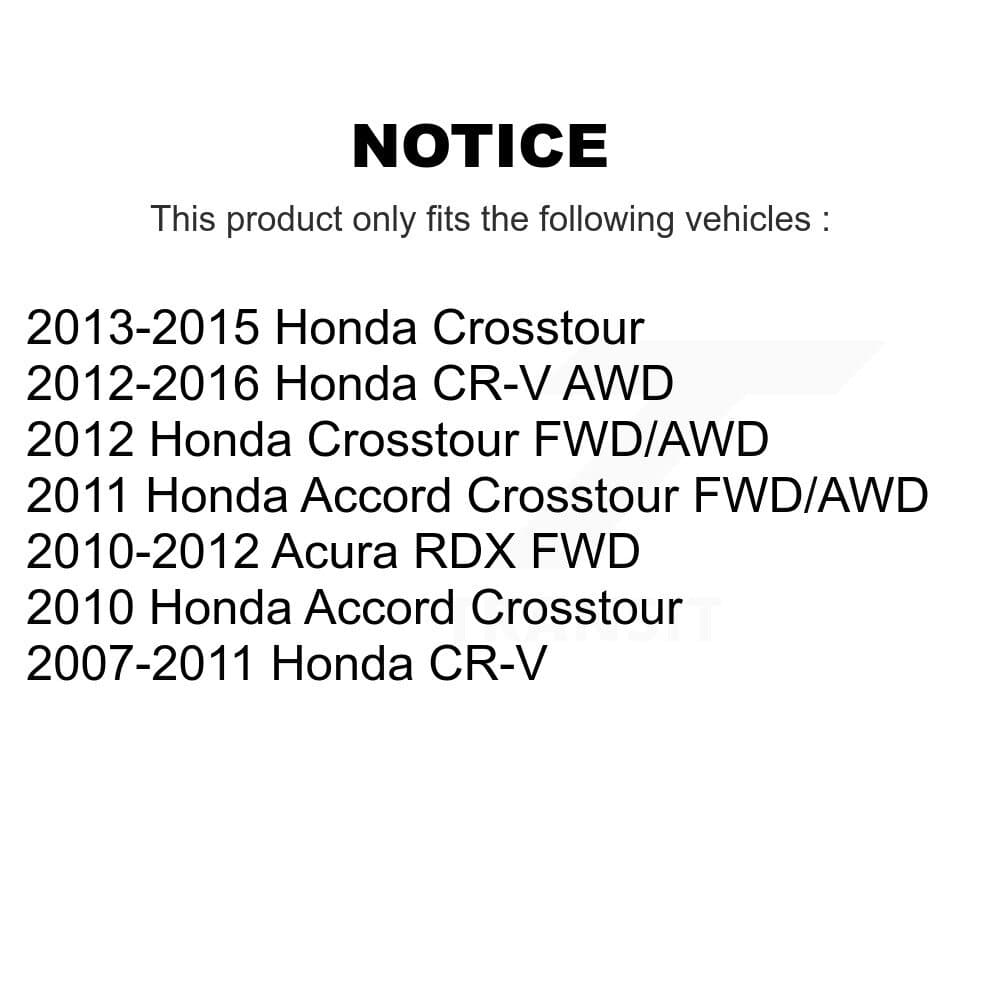 AmeriBRAKES - KNF-100316 - Front and Rear Disc Brake Pad Kits image 14
