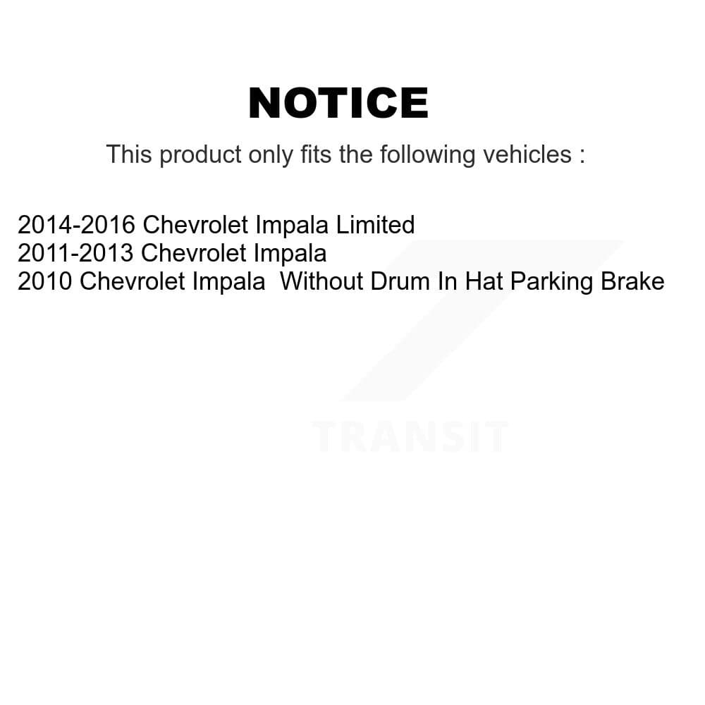 AmeriBRAKES - KNF-100527 - Front and Rear Disc Brake Pad Kits image 14