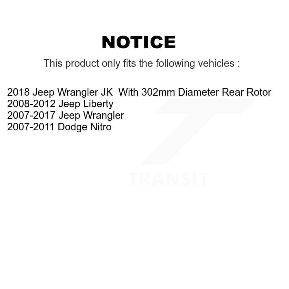 AmeriBRAKES - KNF-100534 - Front and Rear Disc Brake Pad Kits image 14