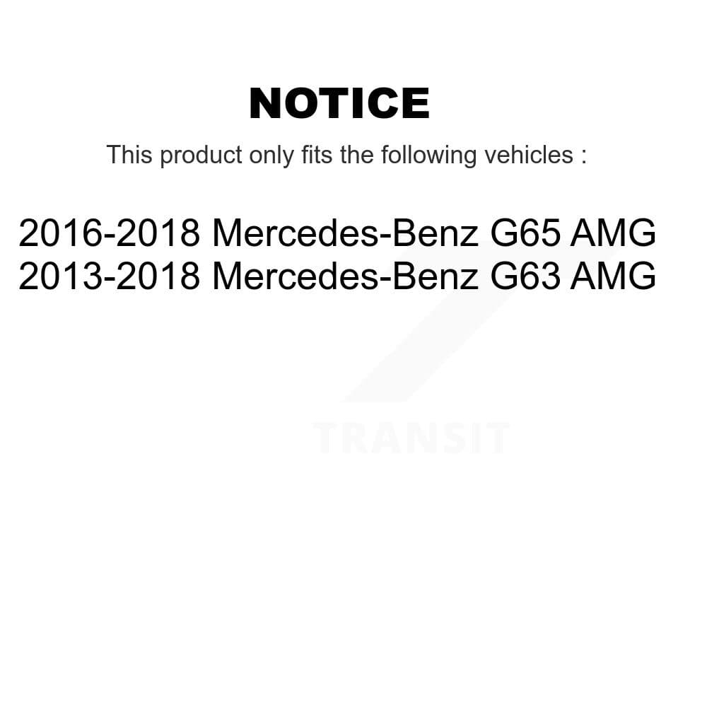AmeriBRAKES - KNF-100543 - Front and Rear Disc Brake Pad Kits image 8