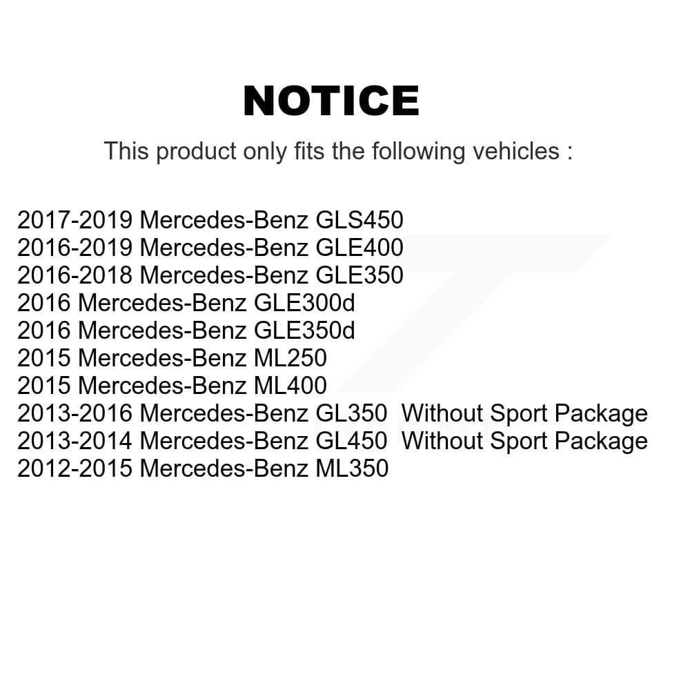 AmeriBRAKES - KNF-100737 - Front and Rear Disc Brake Pad Kits image 8