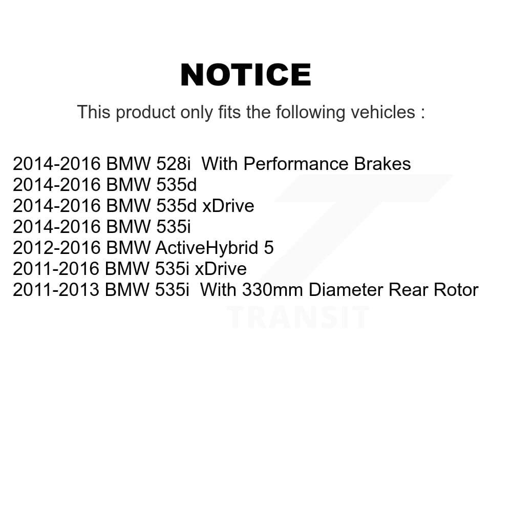 AmeriBRAKES - KNF-100747 - Front and Rear Disc Brake Pad Kits image 8
