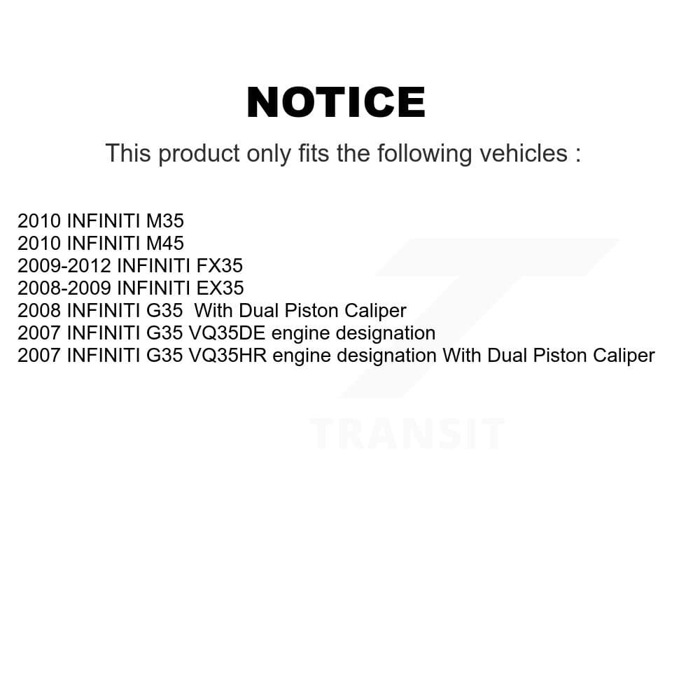 AmeriBRAKES - KNF-100914 - Front and Rear Disc Brake Pad Kits image 14