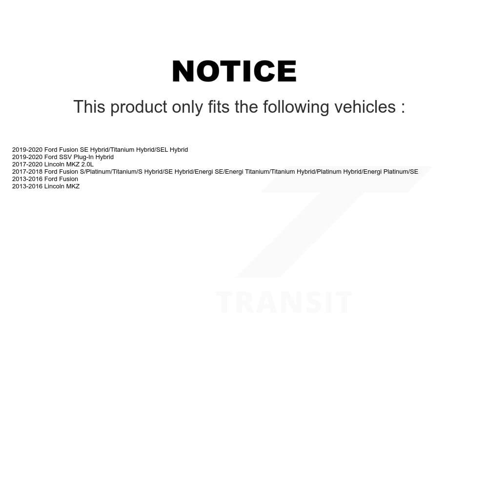AmeriBRAKES - KNF-100944 - Front and Rear Disc Brake Pad Kits image 8