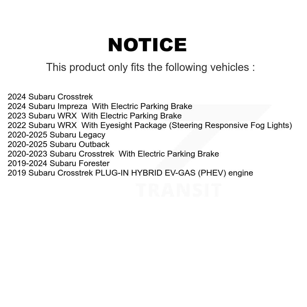 AmeriBRAKES - KNF-101434 - Front and Rear Disc Brake Pad Kits image 14