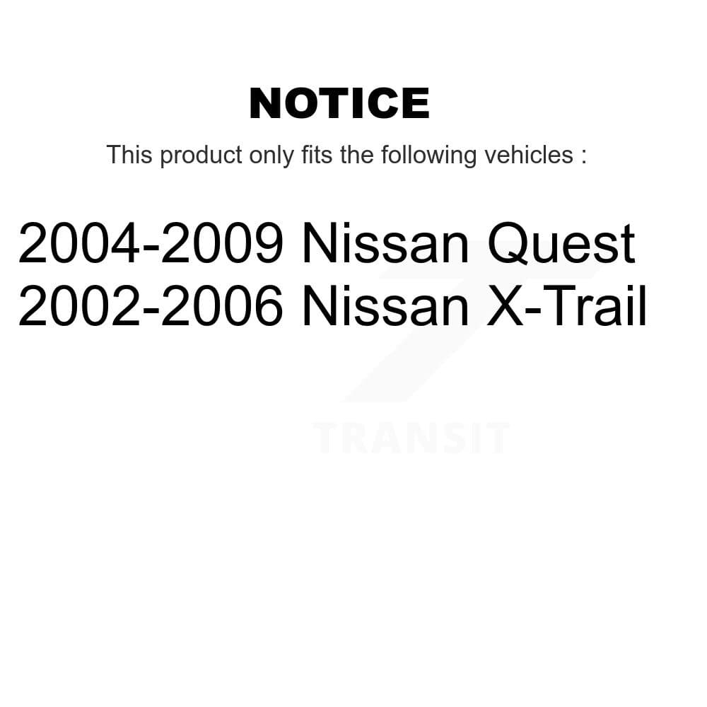 AmeriBRAKES - KNF-101482 - Front and Rear Disc Brake Pad Kits image 14