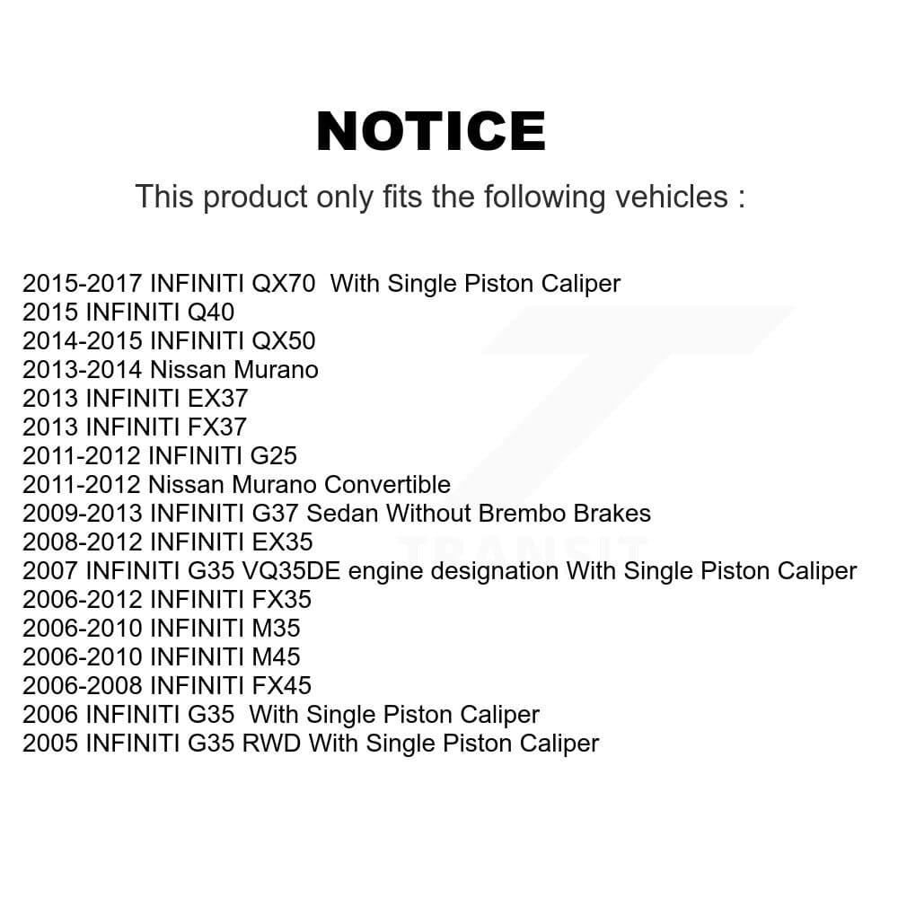 AmeriBRAKES - KNF-101485 - Front and Rear Disc Brake Pad Kits image 8