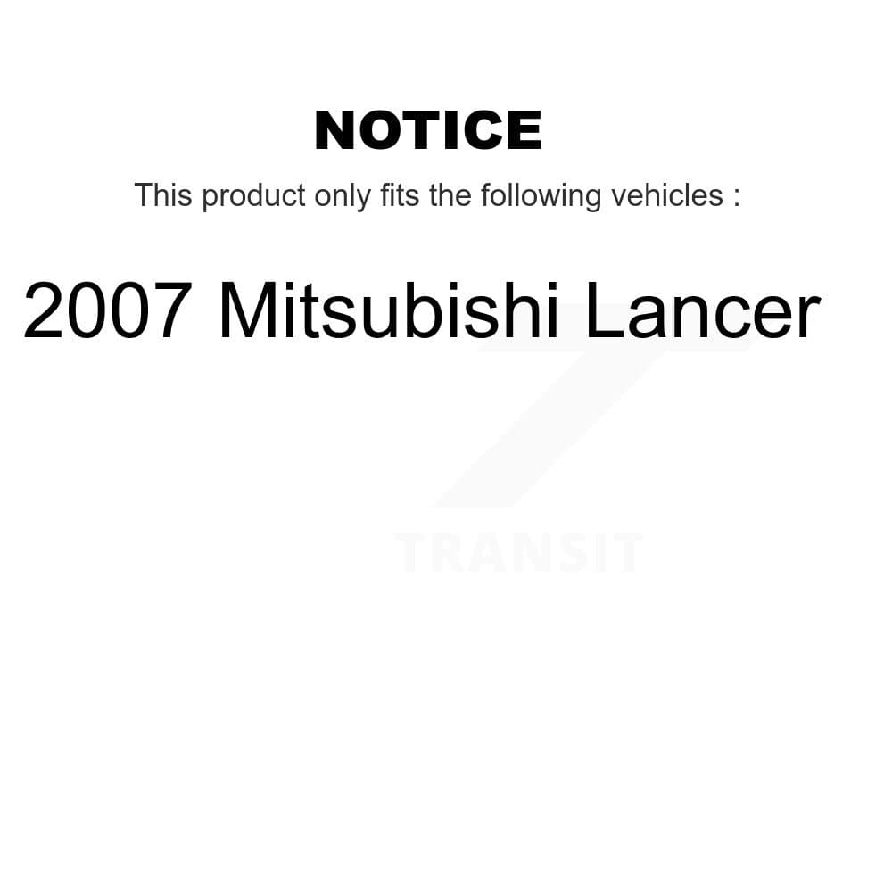 AmeriBRAKES - KNF-101551 - Front and Rear Disc Brake Pad Kits image 14