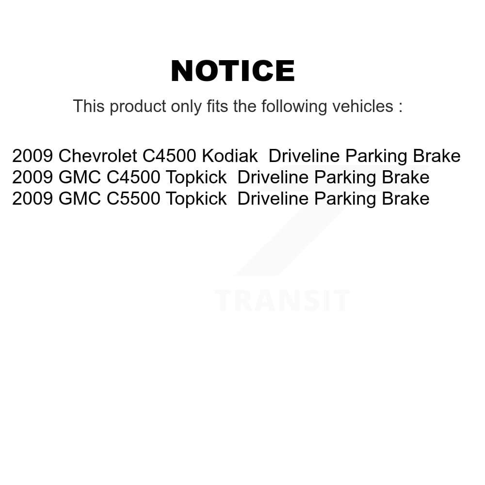 AmeriBRAKES - KNF-101636 - Front and Rear Disc Brake Pad Kits image 8