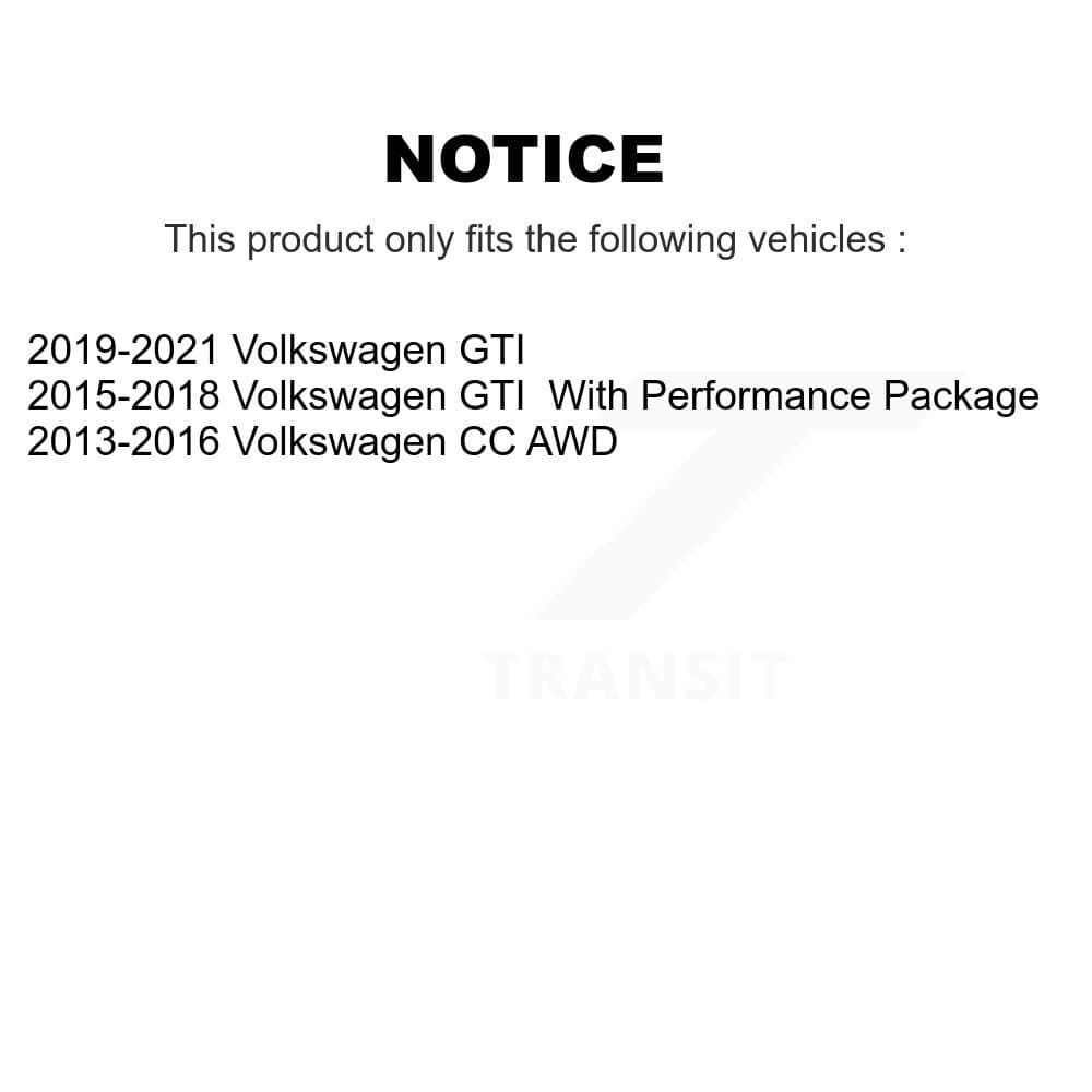 AmeriBRAKES - KNF-101657 - Front and Rear Disc Brake Pad Kits image 8