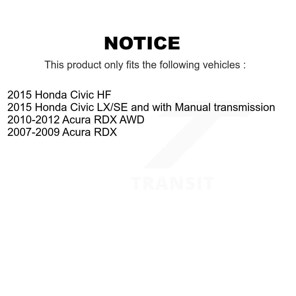 AmeriBRAKES - KNF-101682 - Front and Rear Disc Brake Pad Kits image 14