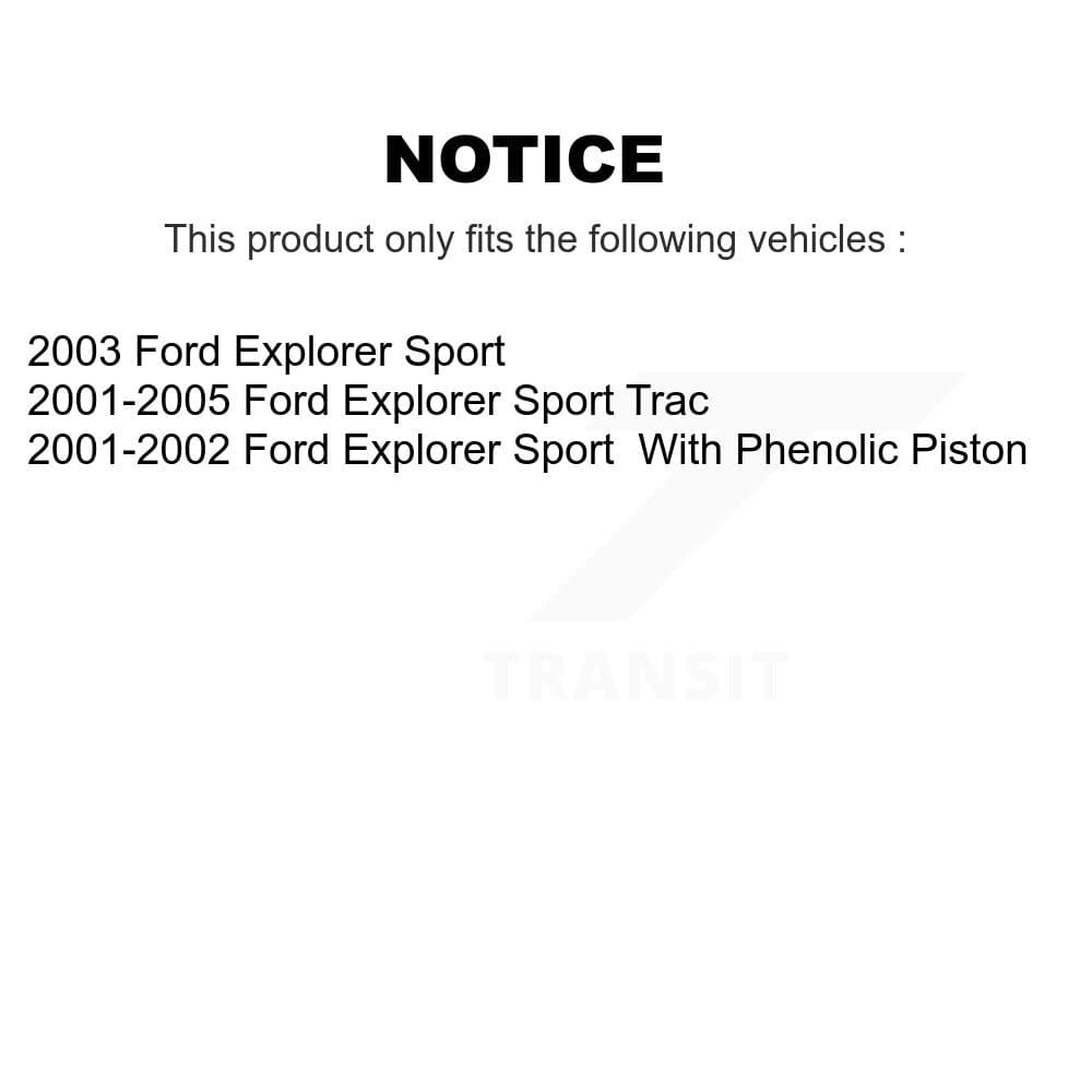 AmeriBRAKES - KNF-101697 - Front and Rear Disc Brake Pad Kits image 8