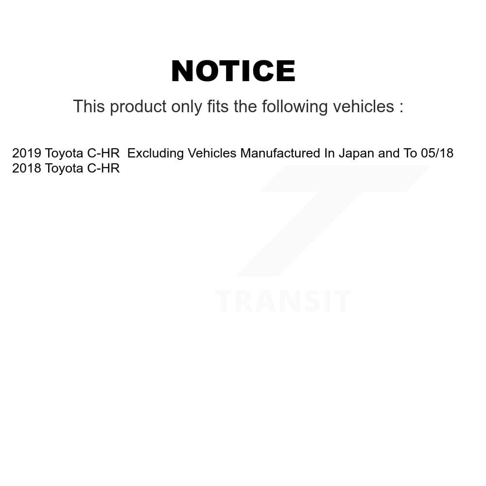 AmeriBRAKES - KNF-101698 - Front and Rear Disc Brake Pad Kits image 14