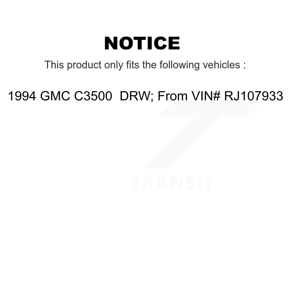 AmeriBRAKES - KNF-101704 - Front and Rear Disc Brake Pad Kits image 8