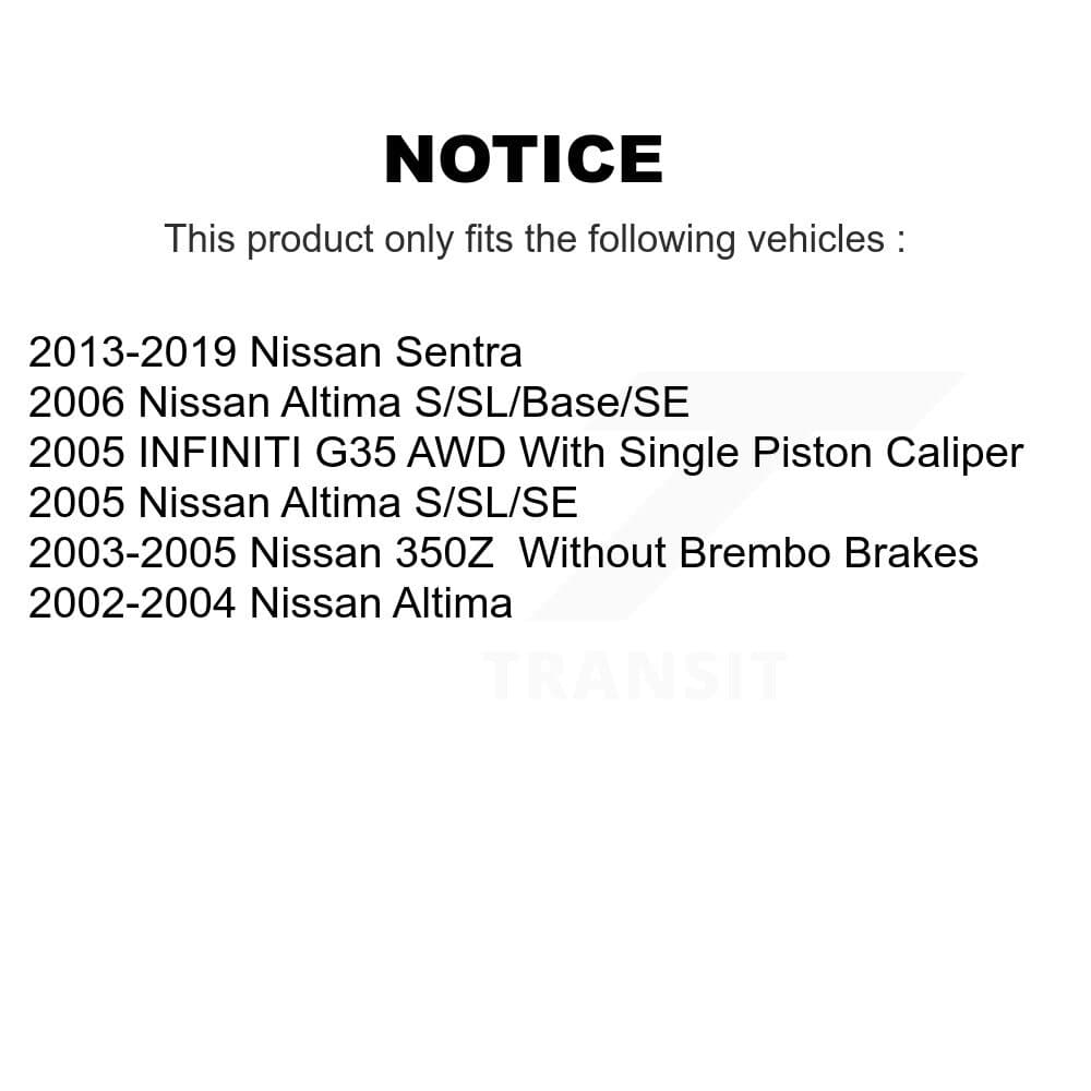 AmeriBRAKES - KNF-101733 - Front and Rear Disc Brake Pad Kits image 14