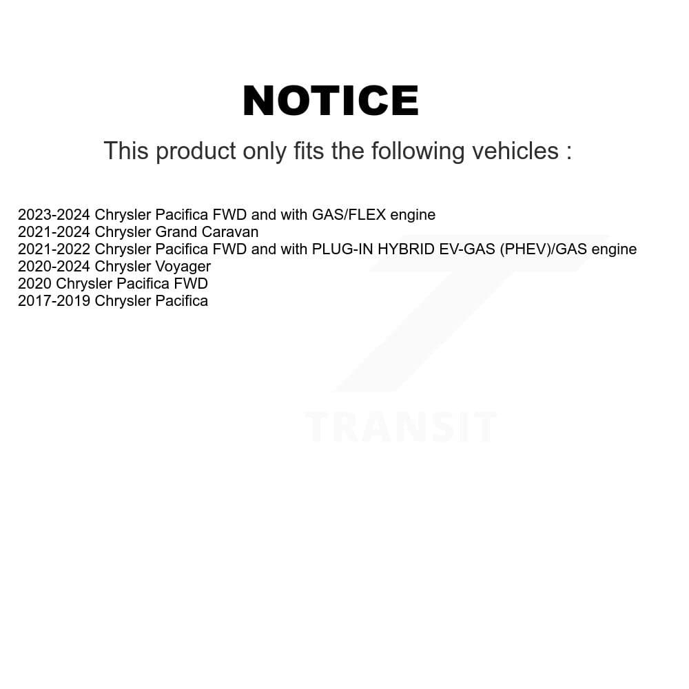AmeriBRAKES - KNF-101791 - Front and Rear Disc Brake Pad Kits image 14