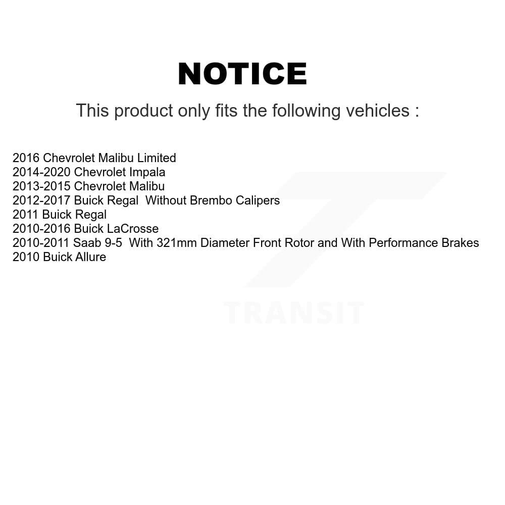 AmeriBRAKES - KNF-101812 - Front and Rear Disc Brake Pad Kits image 8