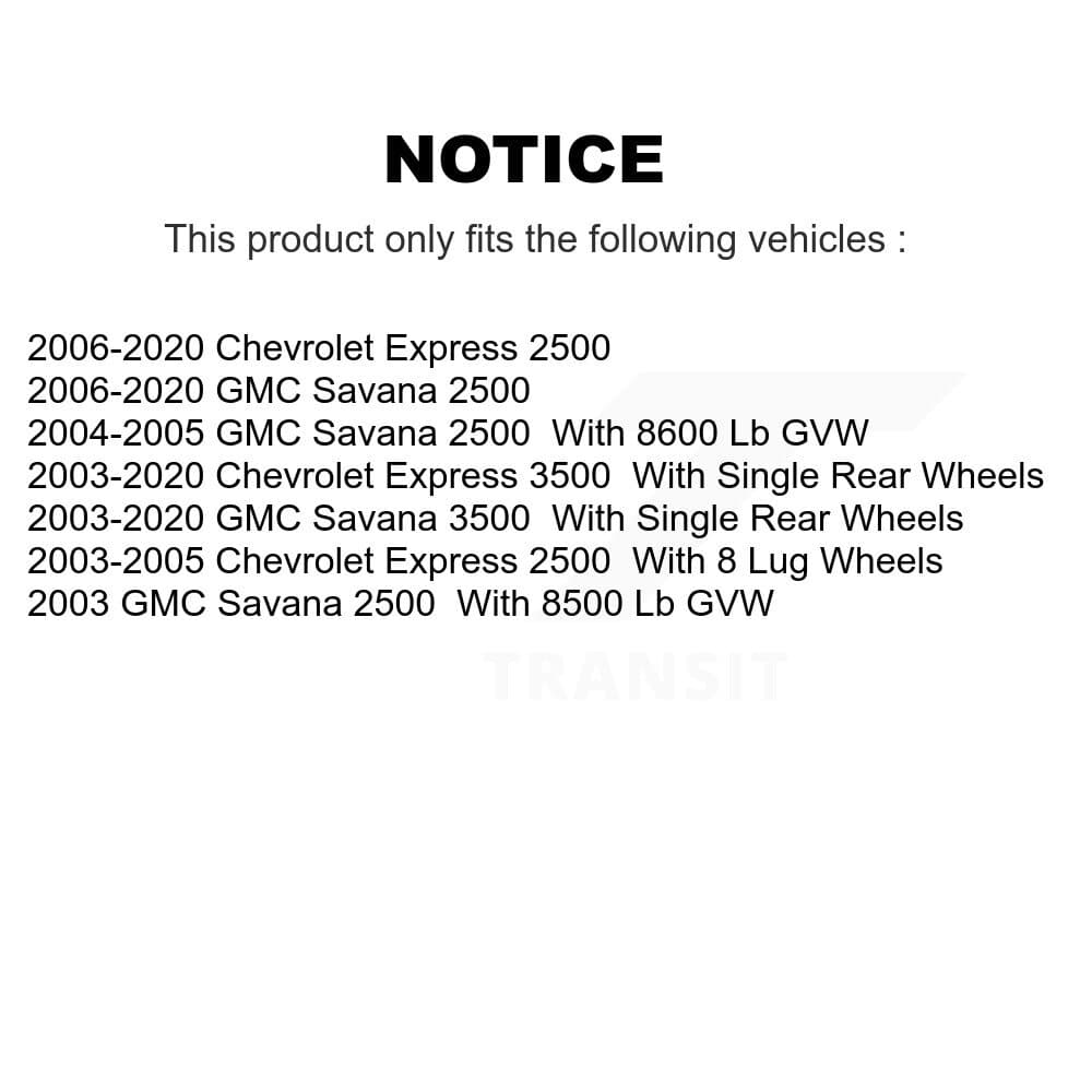 AmeriBRAKES - KNF-101842 - Front and Rear Disc Brake Pad Kits image 14