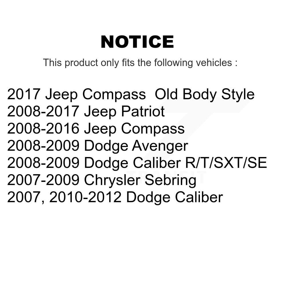 Transit Auto - KNN-100010 - Front and Rear Disc Brake Pad Kits image 14