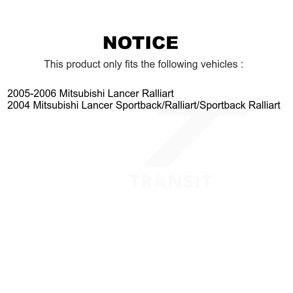 Transit Auto - KNN-100019 - Front and Rear Disc Brake Pad Kits image 14