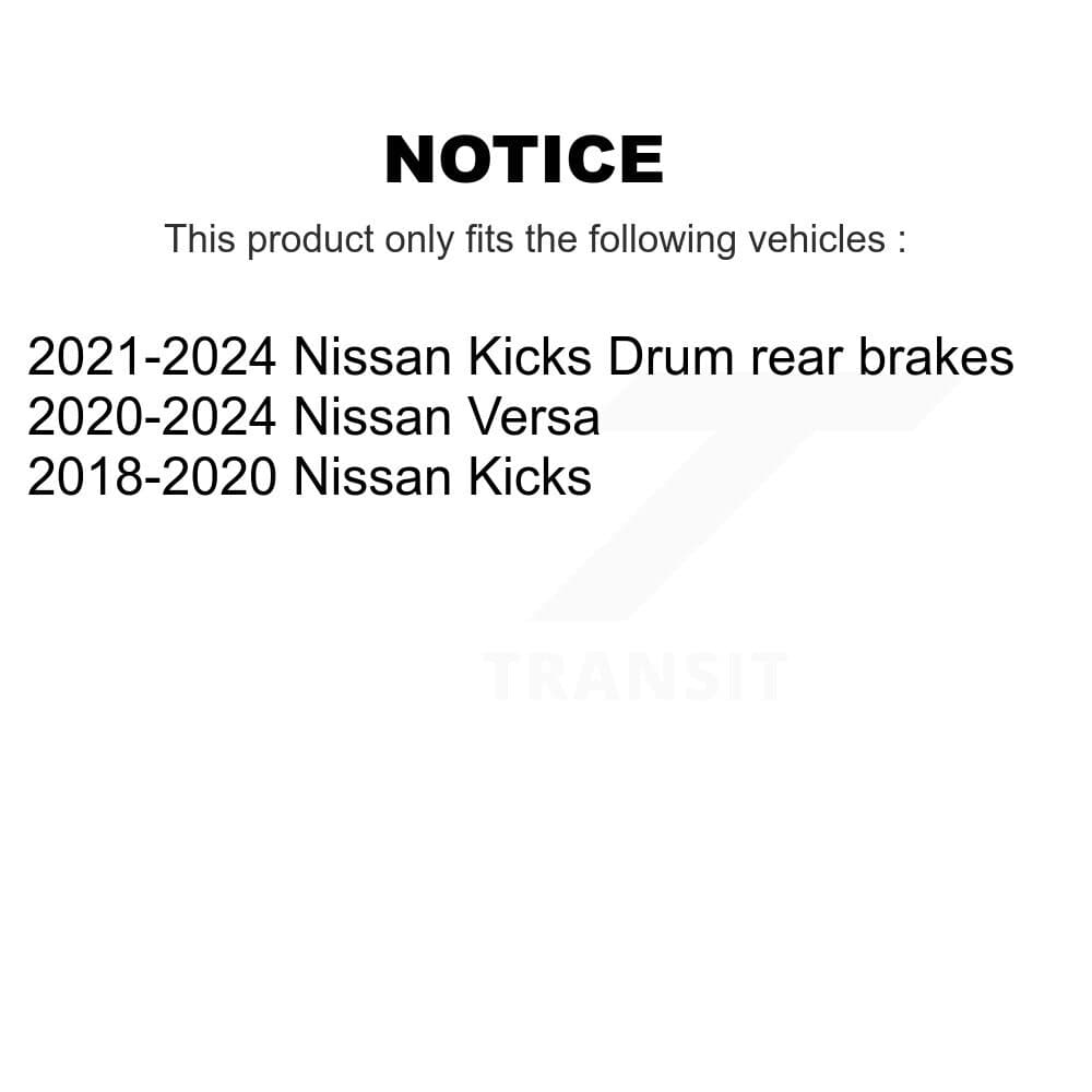 Transit Auto - KNN-100047 - Front and Rear Disc Brake Pad Kits image 14