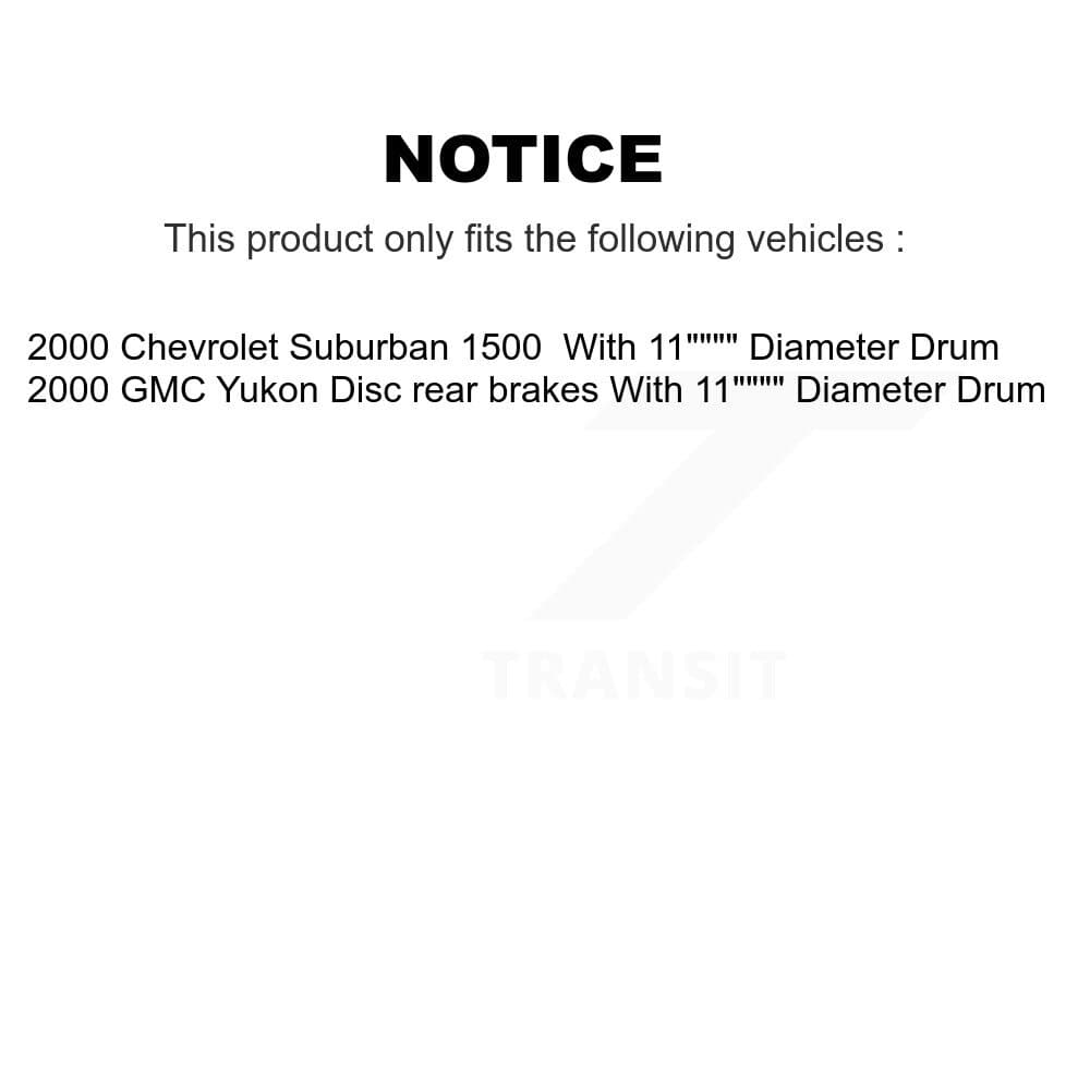 Transit Auto - KNN-100086 - Front and Rear Disc Brake Pad Kits image 14
