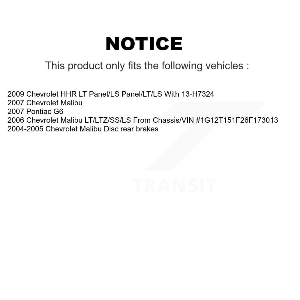 Transit Auto - KNN-100111 - Front and Rear Disc Brake Pad Kits image 14