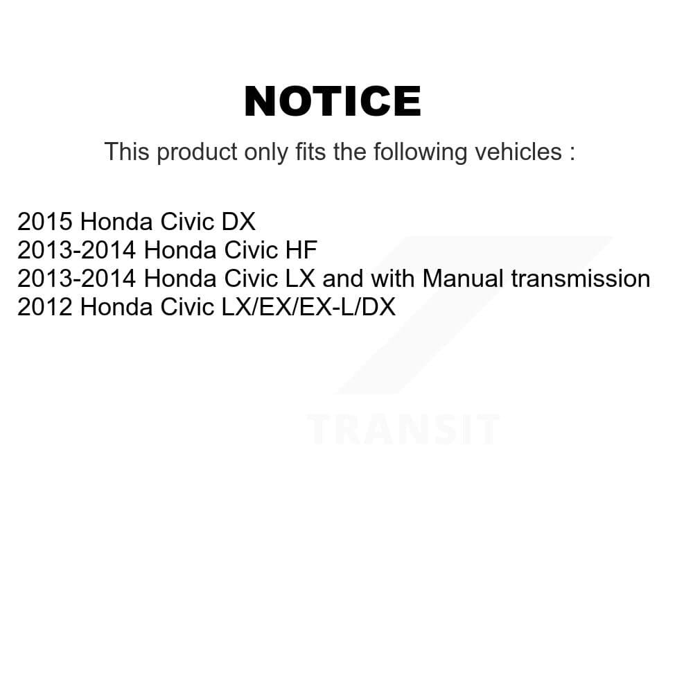 Transit Auto - KNN-100158 - Front and Rear Disc Brake Pad Kits image 14