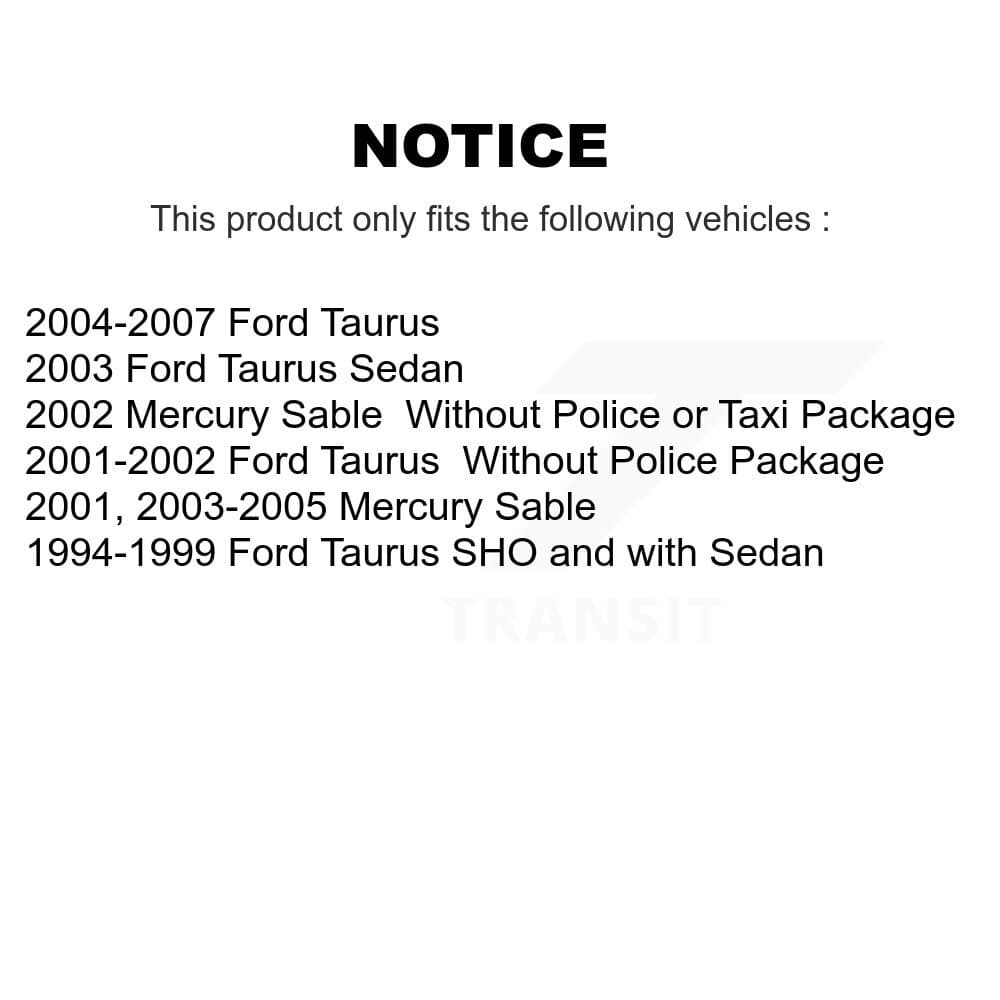 Transit Auto - KNN-100164 - Front and Rear Disc Brake Pad Kits image 14