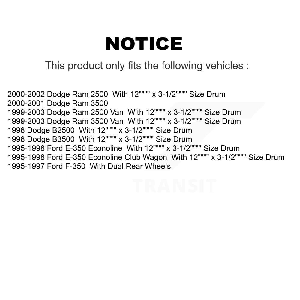 Transit Auto - KNN-100233 - Front and Rear Disc Brake Pad Kits image 14