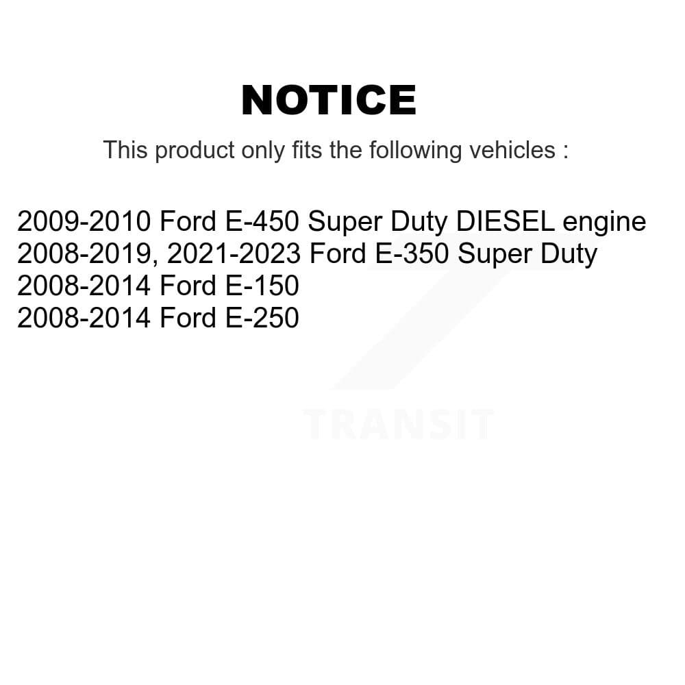 Transit Auto - KNN-100319 - Front and Rear Disc Brake Pad Kits image 14