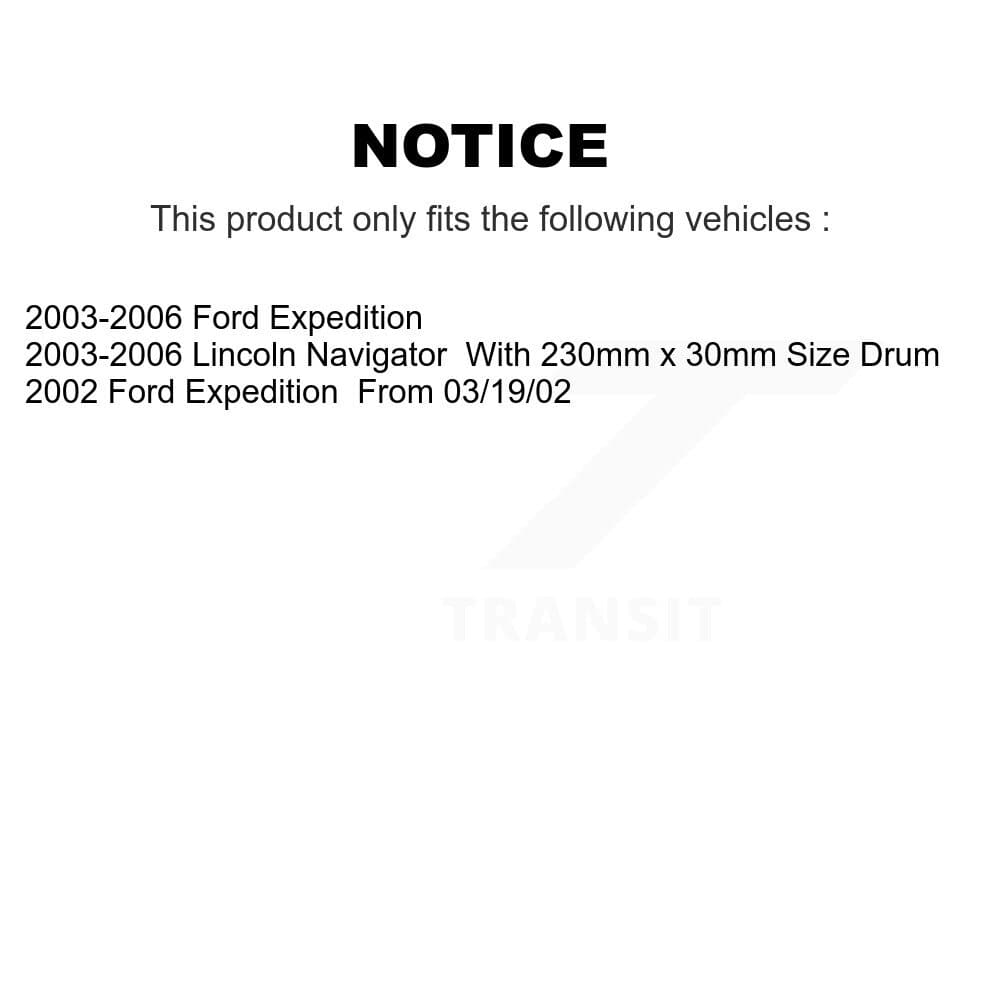 Transit Auto - KNN-100359 - Front and Rear Disc Brake Pad Kits image 14