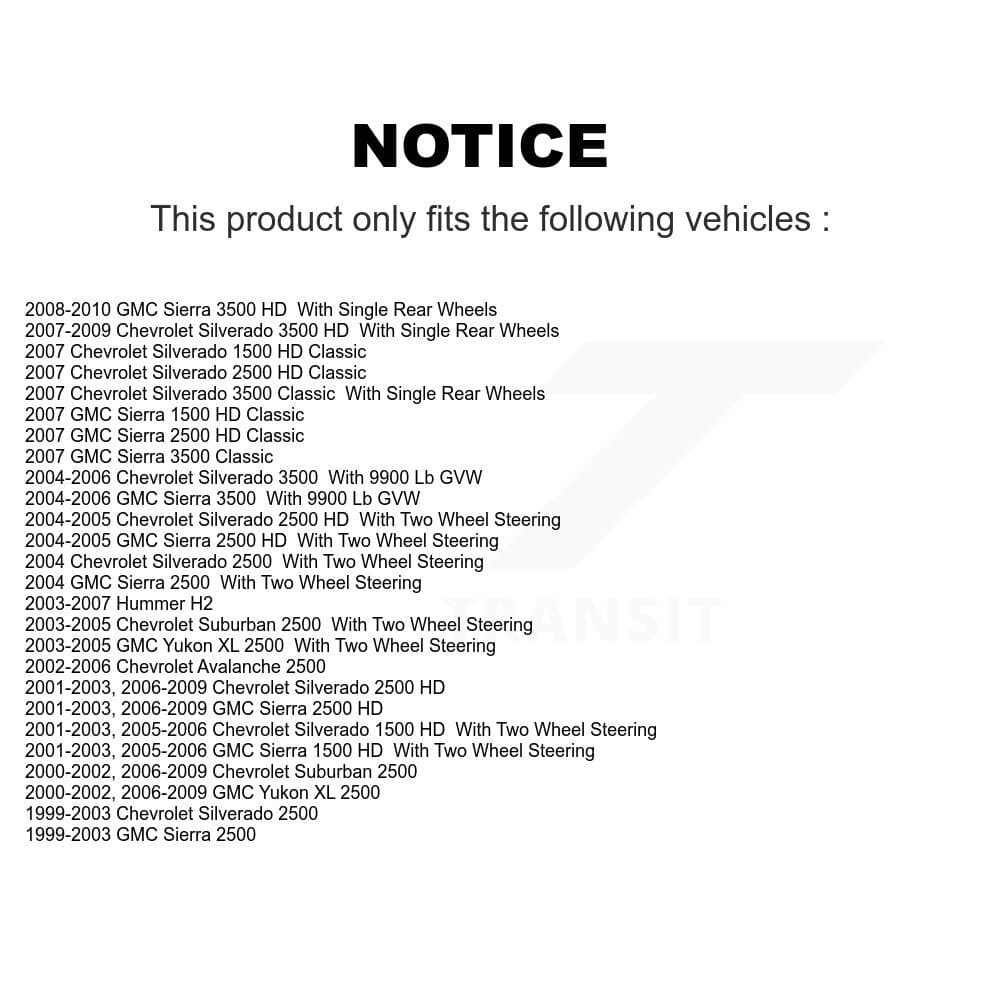 Transit Auto - KNN-100634 - Front and Rear Disc Brake Pad Kits image 14