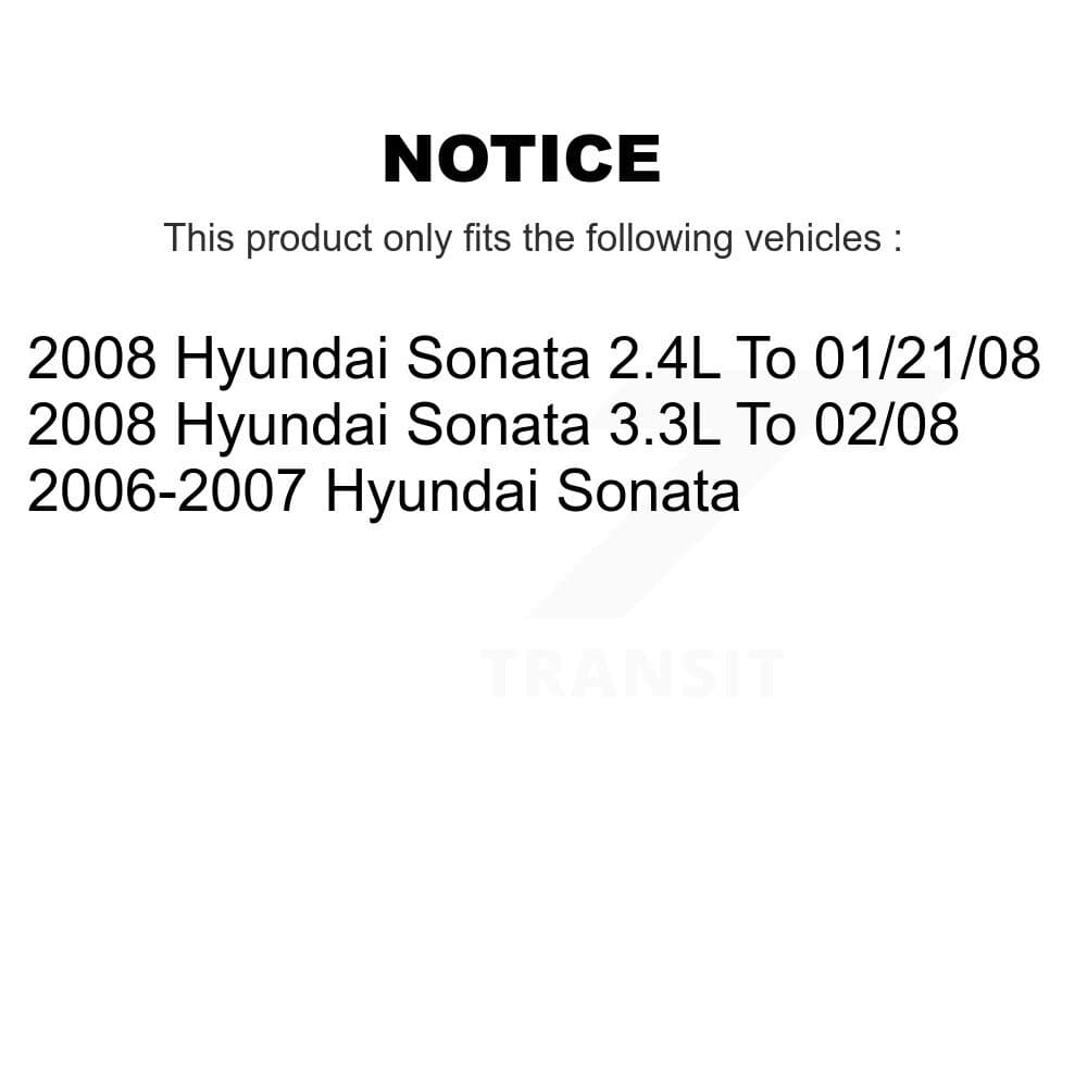 Transit Auto - KNN-100665 - Front and Rear Disc Brake Pad Kits image 14