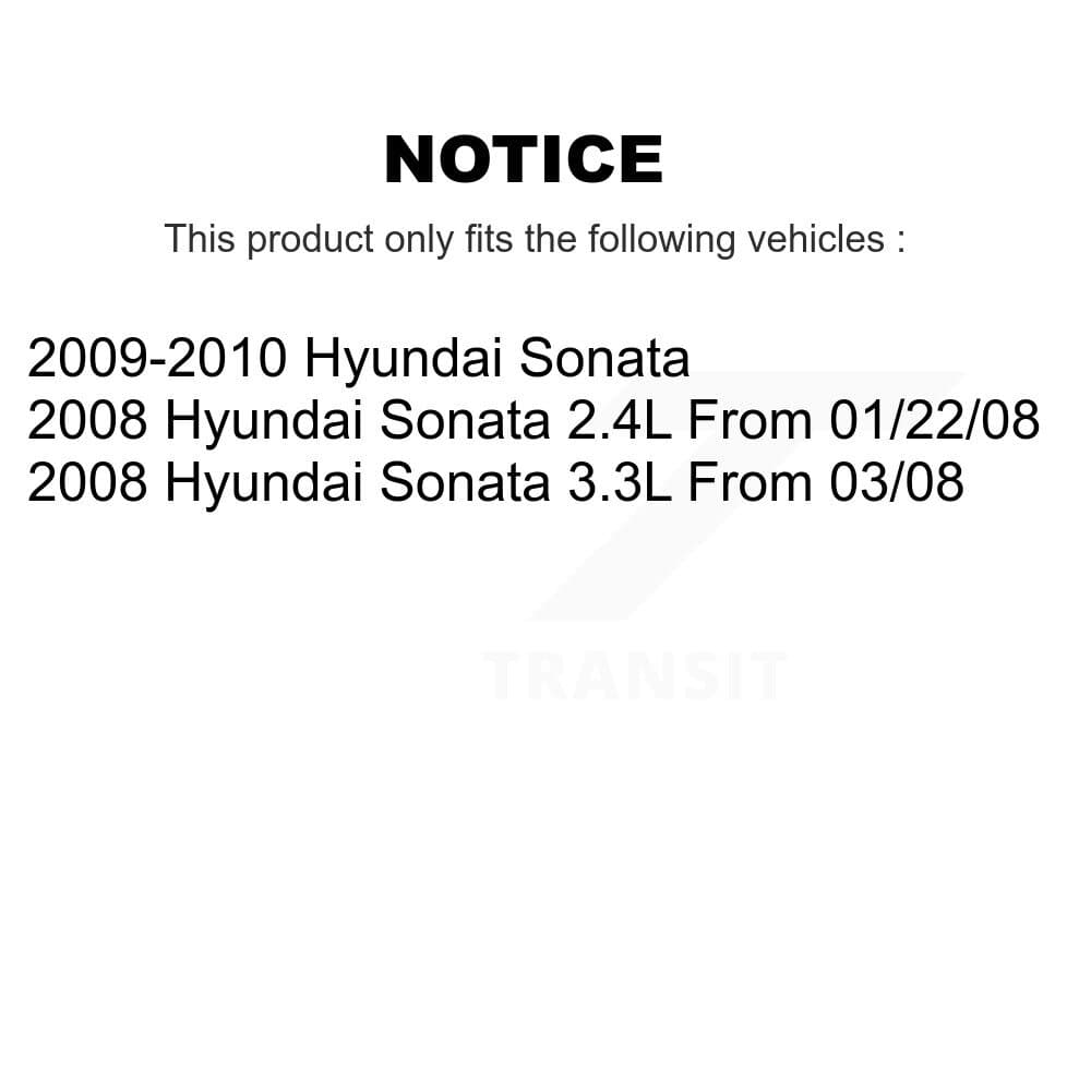 Transit Auto - KNN-100670 - Front and Rear Disc Brake Pad Kits image 14