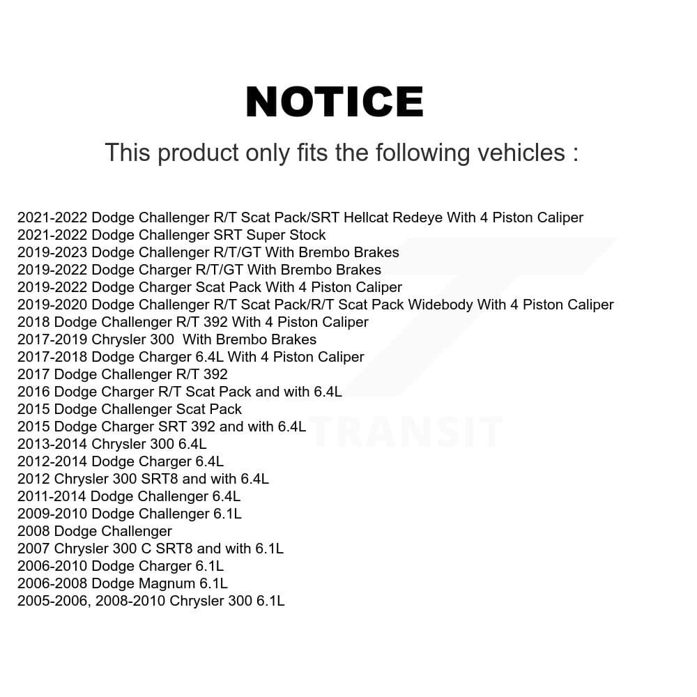 Transit Auto - KNN-100701 - Front and Rear Disc Brake Pad Kits image 14