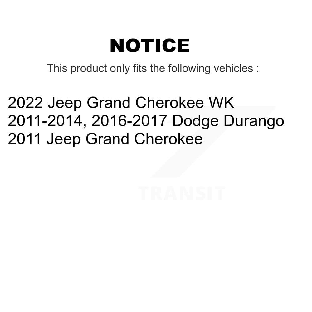 Transit Auto - KNN-100745 - Front and Rear Disc Brake Pad Kits image 14