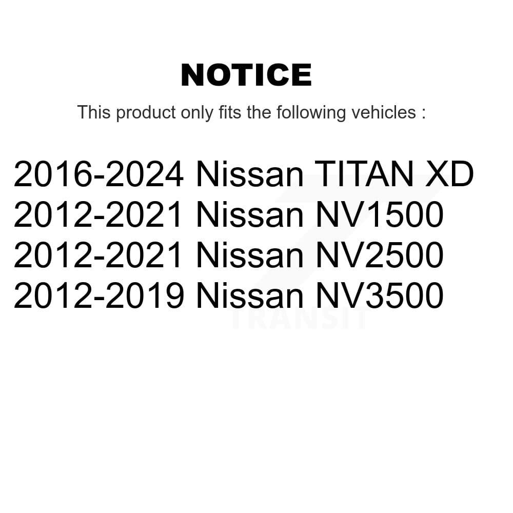 Transit Auto - KNN-100913 - Front and Rear Disc Brake Pad Kits image 14
