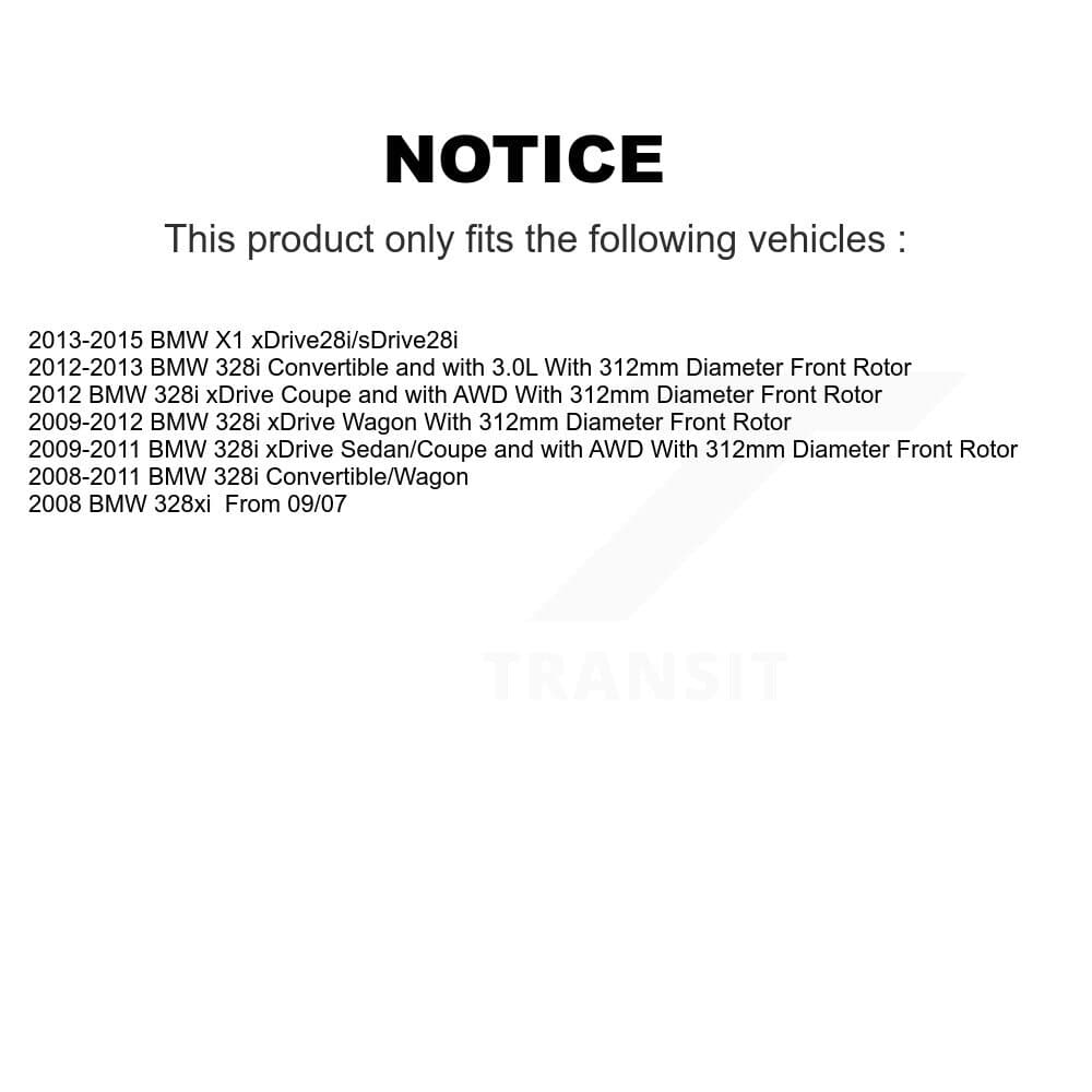 Transit Auto - KNN-100927 - Front and Rear Disc Brake Pad Kits image 14