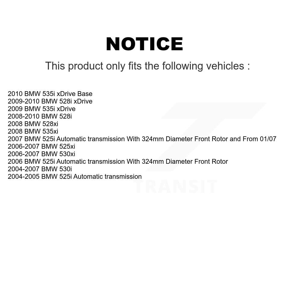 Transit Auto - KNN-100935 - Front and Rear Disc Brake Pad Kits image 14