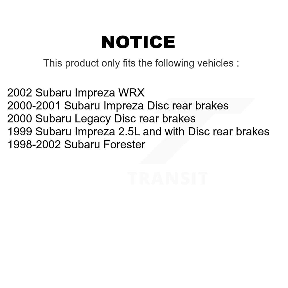 Transit Auto - KNN-100969 - Front and Rear Disc Brake Pad Kits image 14