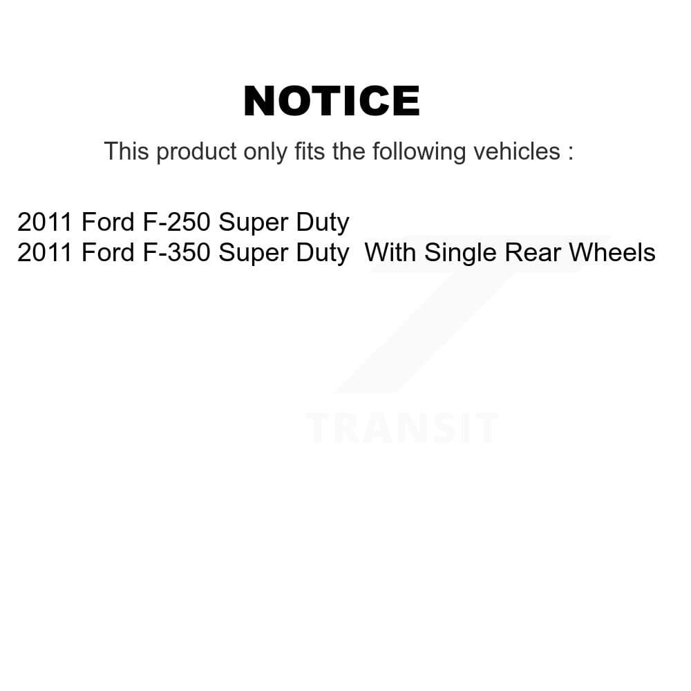 Transit Auto - KNN-101046 - Front and Rear Disc Brake Pad Kits image 14