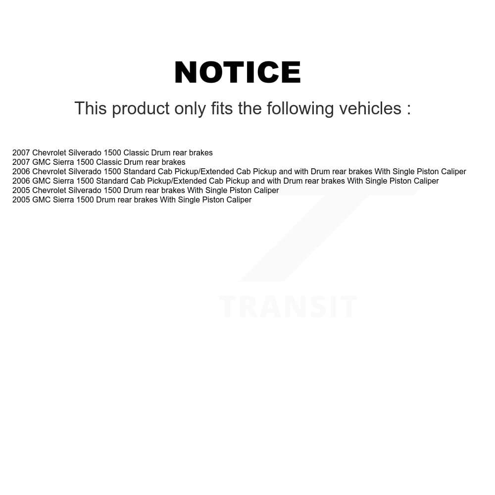 Transit Auto - KNN-101299 - Front and Rear Disc Brake Pad Kits image 14