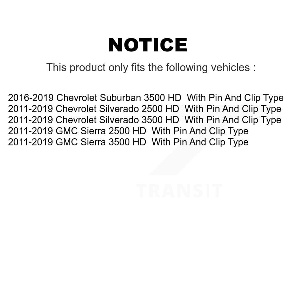 Transit Auto - KNN-101470 - Front and Rear Disc Brake Pad Kits image 14