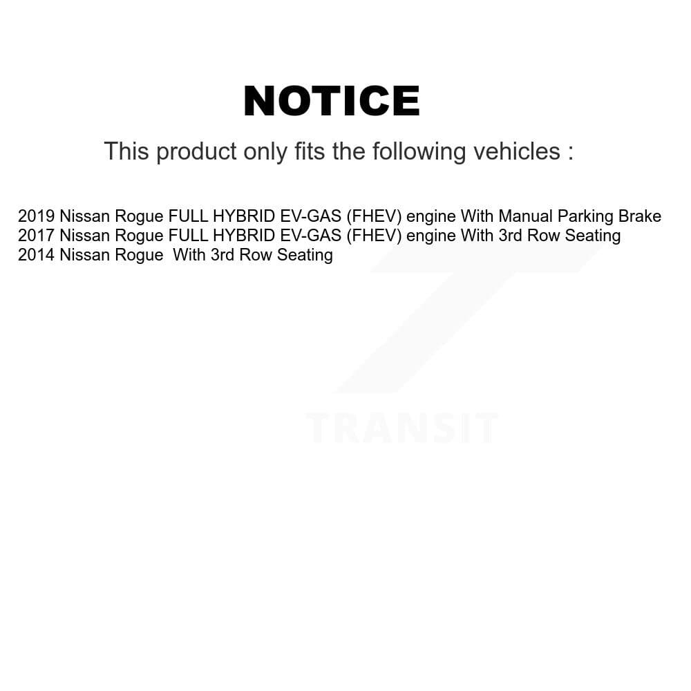 Transit Auto - KNN-101492 - Front and Rear Disc Brake Pad Kits image 14