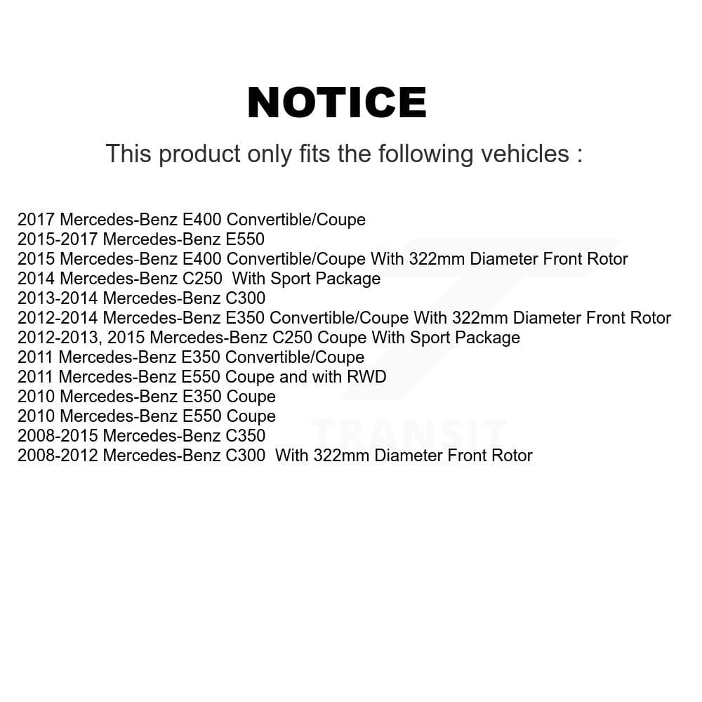 Transit Auto - KNN-101584 - Front and Rear Disc Brake Pad Kits image 14